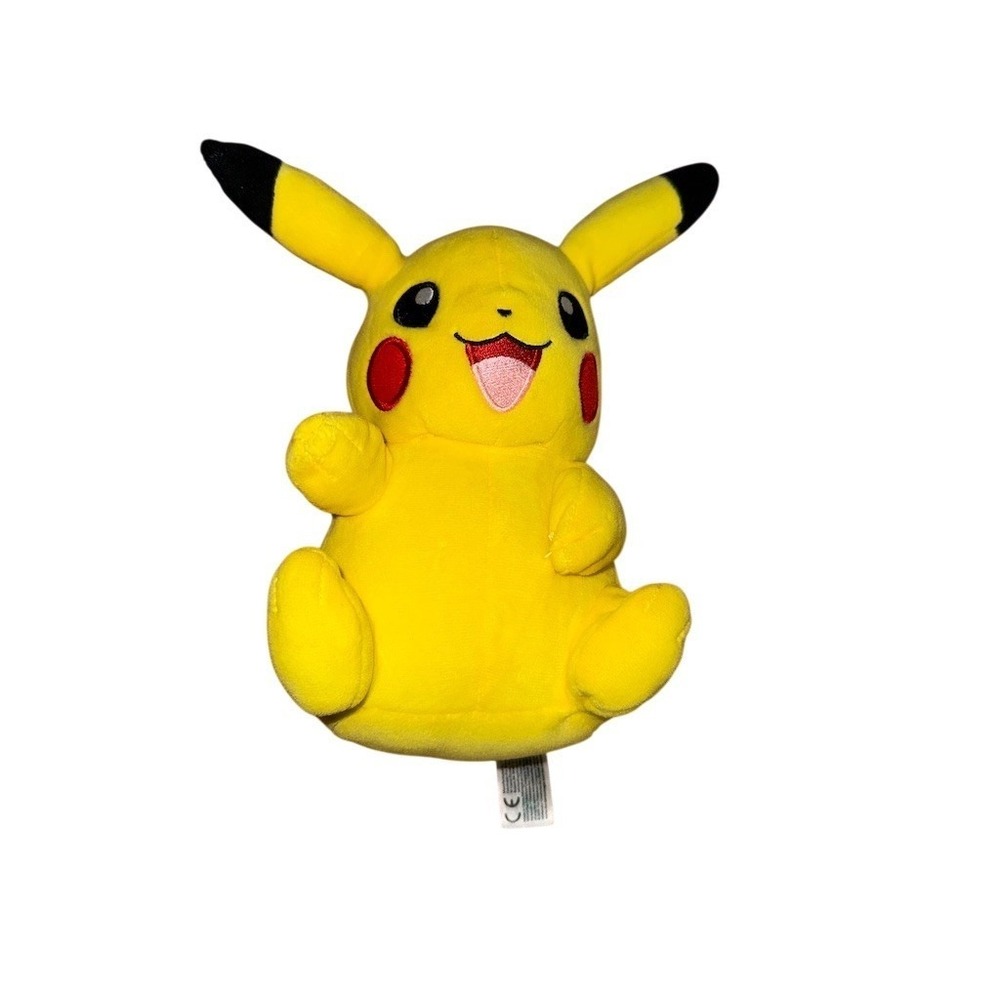 Pokemon Pikachu Plush Stuffed Animal Toy Yellow 8 in 2019 Nintendo wicked cool
